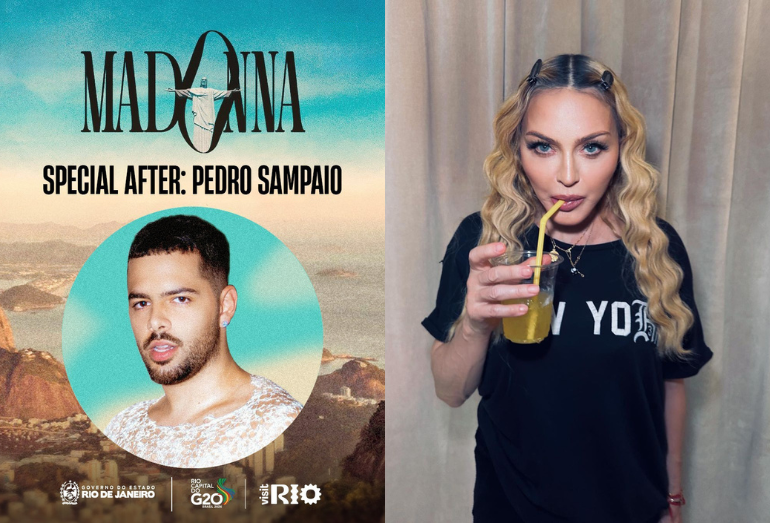 Pedro Sampaio comanda “after” do show de Madonna em Copacabana