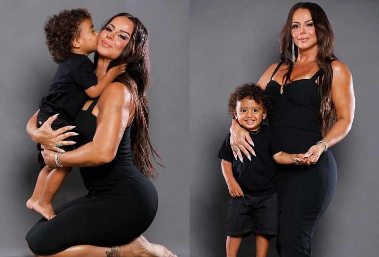 Mãe de Joaquim, Viviane Araújo revela vontade de ter outro filho: “A gente pensa também em adotar”