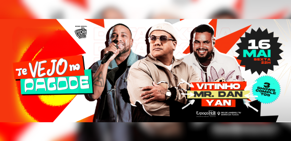 Te Vejo No Pagode – Espaço Hall