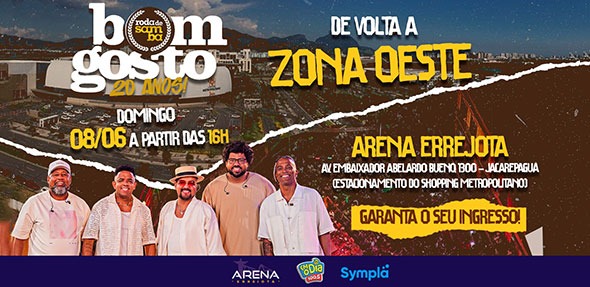 Roda de Samba do Bom Gosto – Arena Errejota