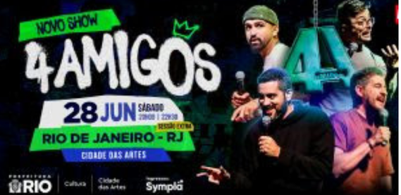 4 amigos - Cidade das Artes