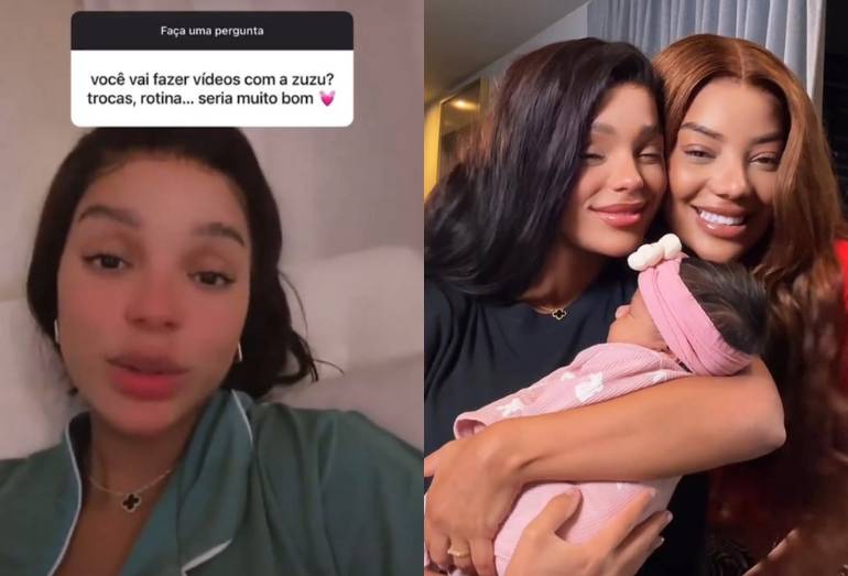 Brunna Gonçalves revela receio de mostrar rotina com a filha: “A internet é muito chata”