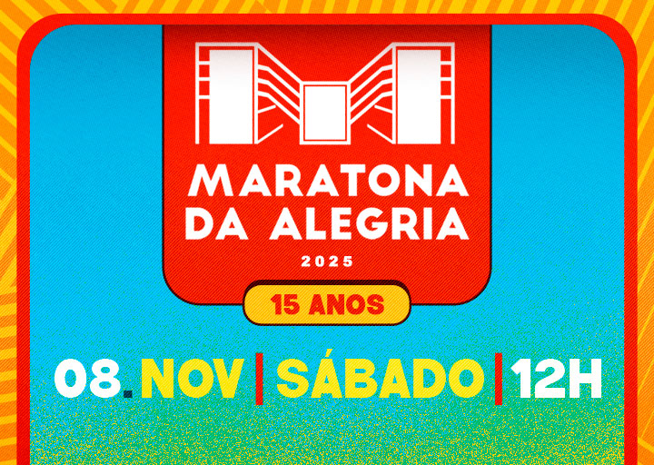 Maratona da Alegria celebra 15 anos com super evento na Apoteose