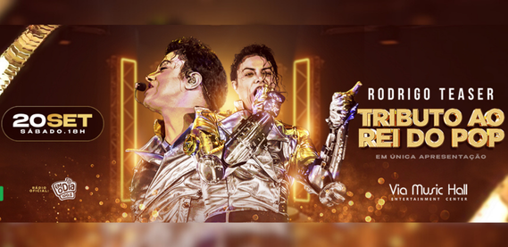 Tributo ao Rei do Pop – Via Music Hall