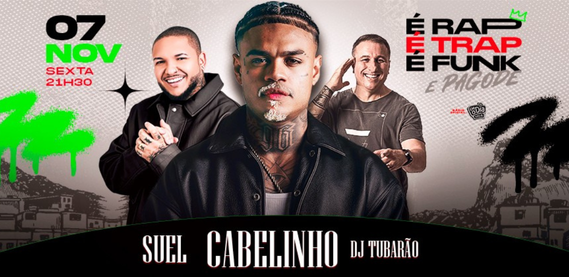 É Rap, É Trap, É Funk e Pagode – Via Music Hall