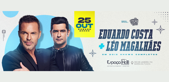 Eduardo Costa + Léo Magalhães – Espaço Hall