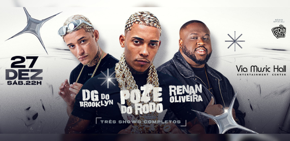 Poze do Rodo, Renan Oliveira e mais – Via Music