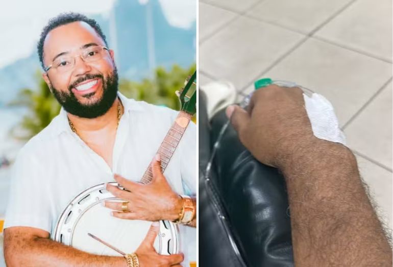 Dudu Nobre é diagnosticado com pneumonia e cancela agenda de shows