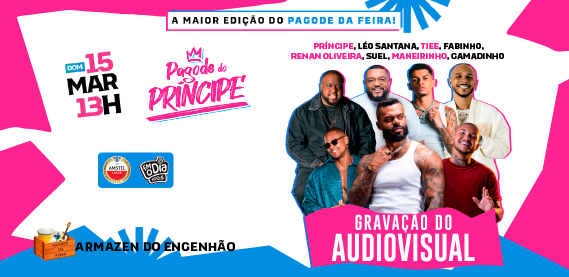 Gravação do áudiovisual do Pagode do Príncipe – Armazém do Engenhão