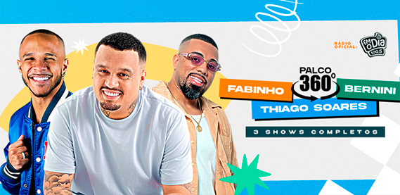 Thiago Soares, Fabinho e Bernini – Espaço Hall