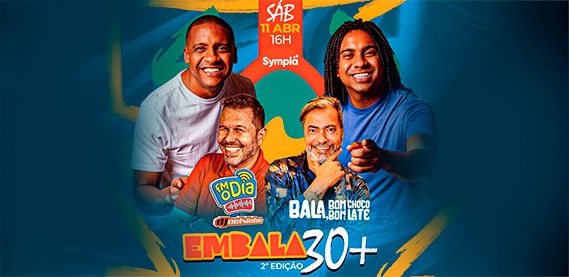 Festa Embala 30+ na Arrena Errejota na Barra Olímpica