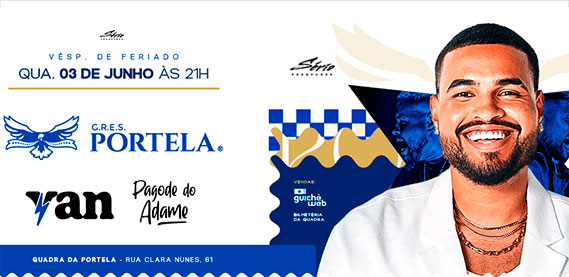 Yan + Pagode do Adame – Quadra da Portela