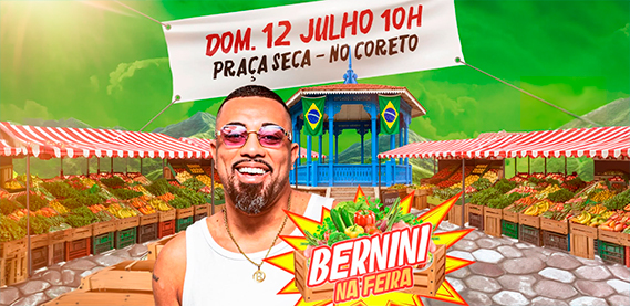 Bernini na Feira – Praça Seca