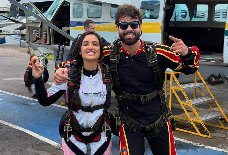 Jordana desmente romance com Paulo Augusto: “Somos amigos”