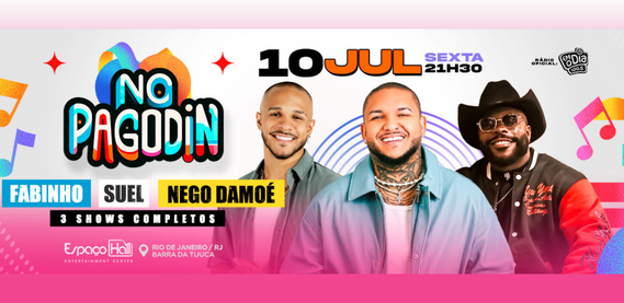 No Pagodin – Espaço Hall