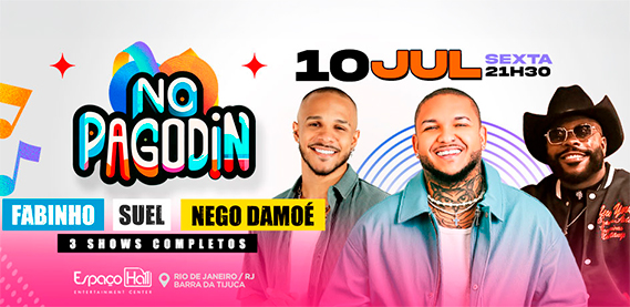 No Pagodin – Espaço Hall