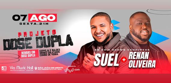 Dose Dupla com Suel e Renan Oliveira – Via Music