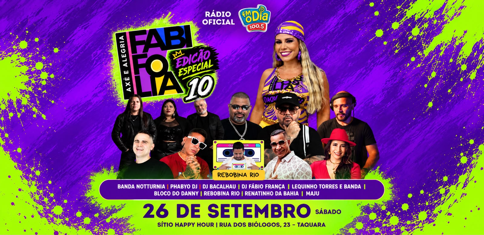 Fabi Folia – Sítio Happy Hour na Taquara