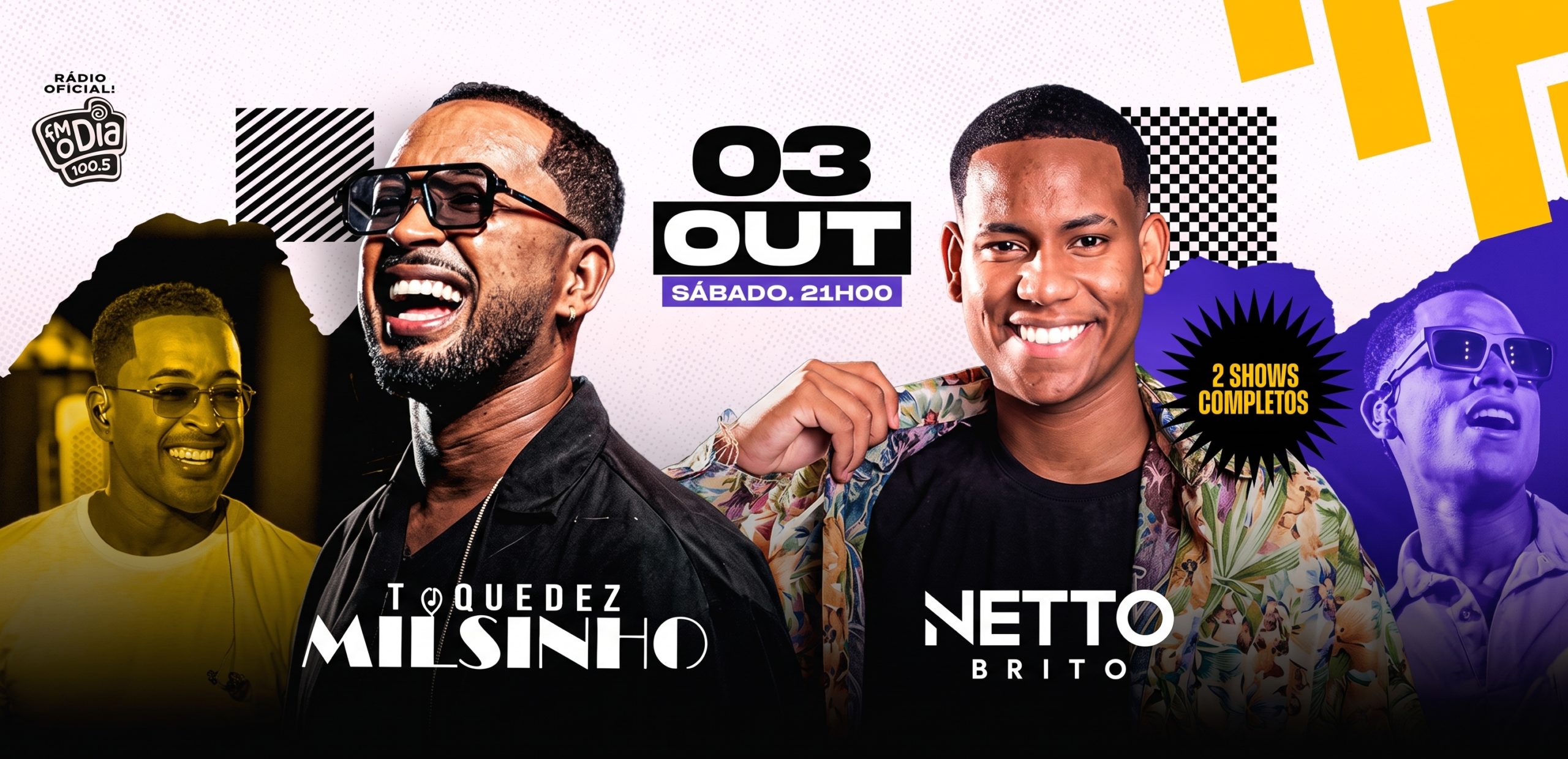 Milsinho Toque Dez + Netto Brito – Espaço Hall