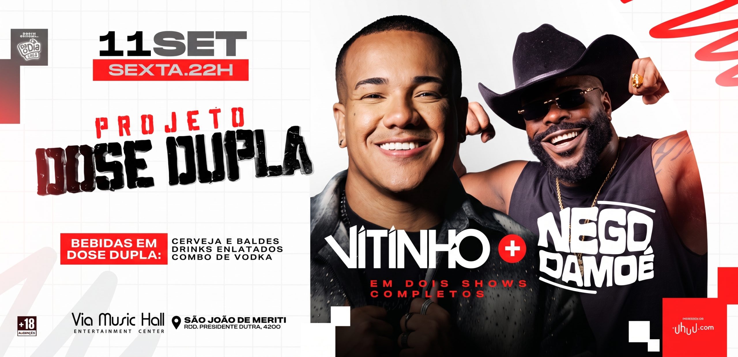Dose Dupla com Vitinho e Nego Damoé – Via Music