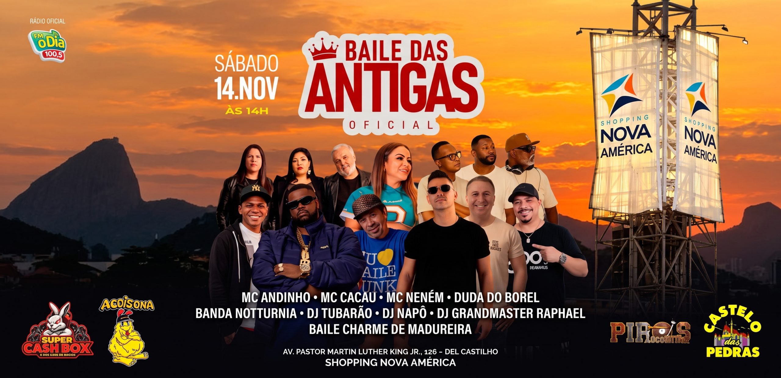 Baile das Antigas – Shopping Nova América