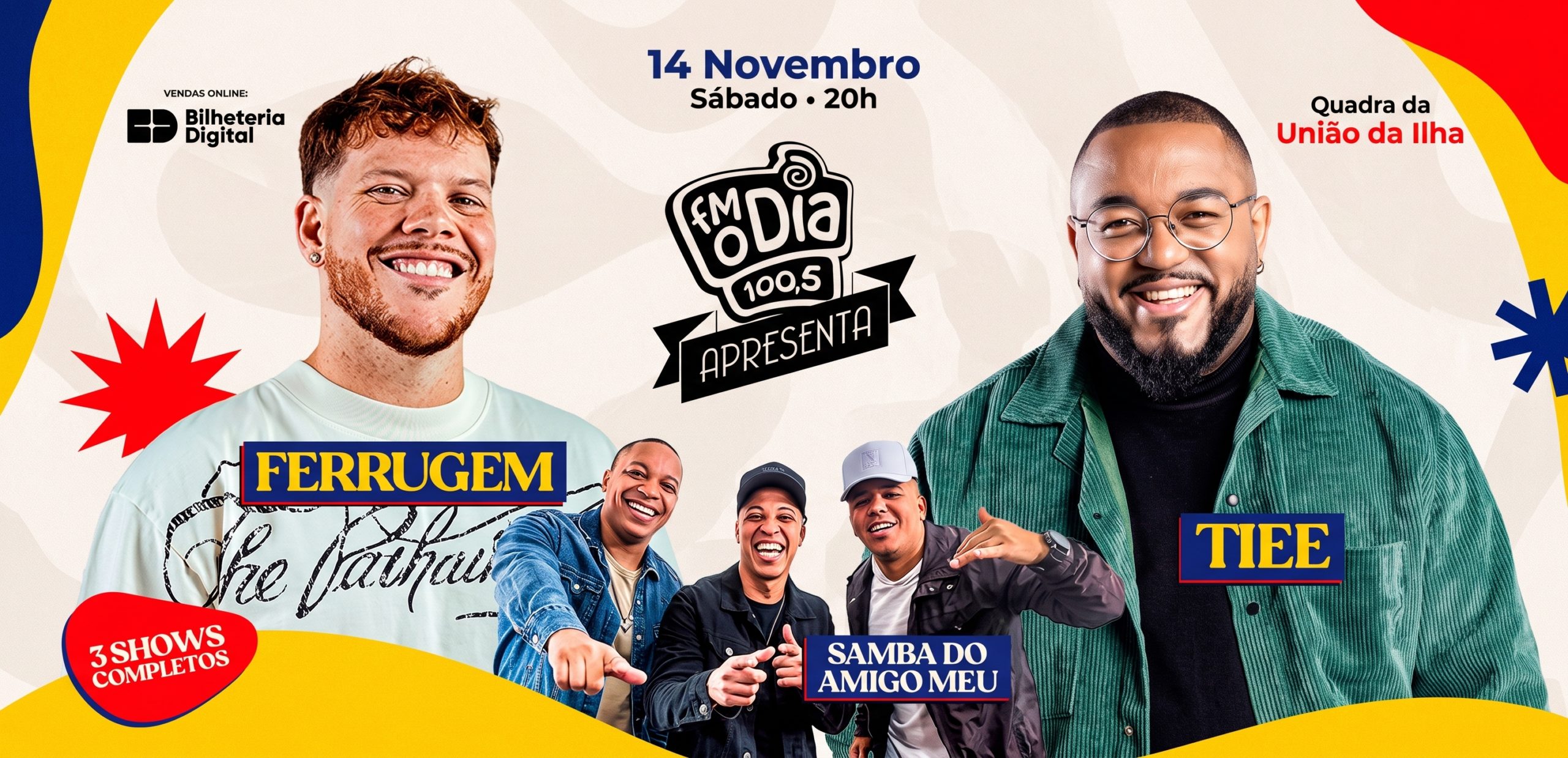 Ferrugem e Tiee – Quadra da União da Ilha